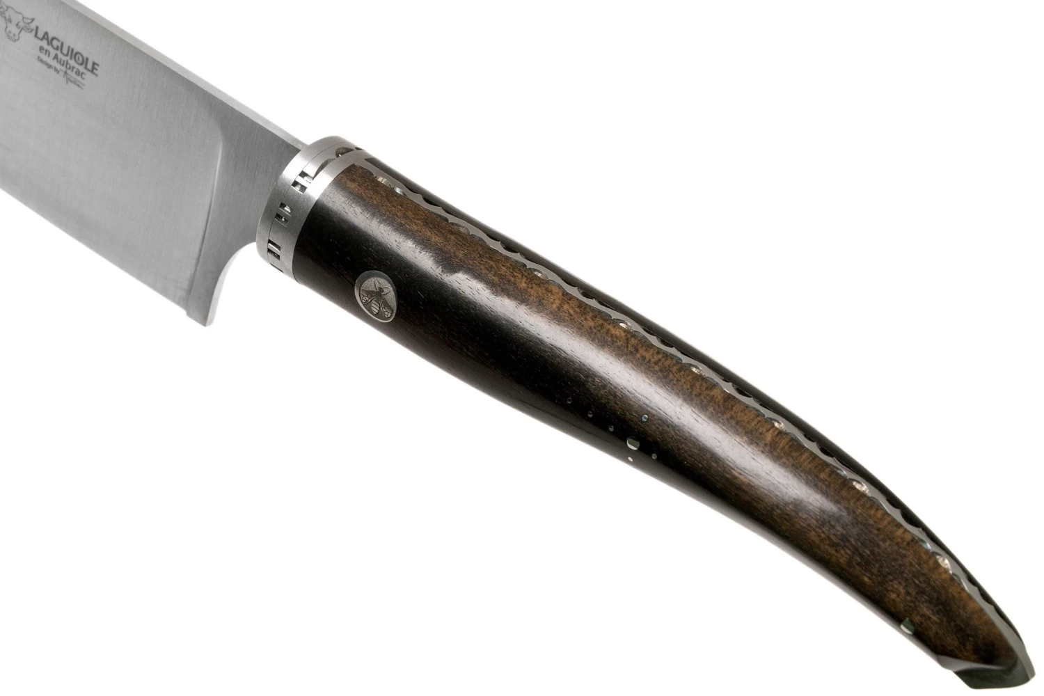 Laguiole En Aubrac Gourmet CGO25EBI Cuchillo De Chef ébano 25 Cm - Imagen 5