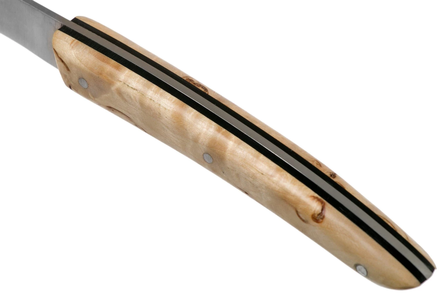 Claude Dozorme Le Thiers Juego De Cuchillos Para Carne 4-piezas, Madera De Abedul Negra - Imagen 5