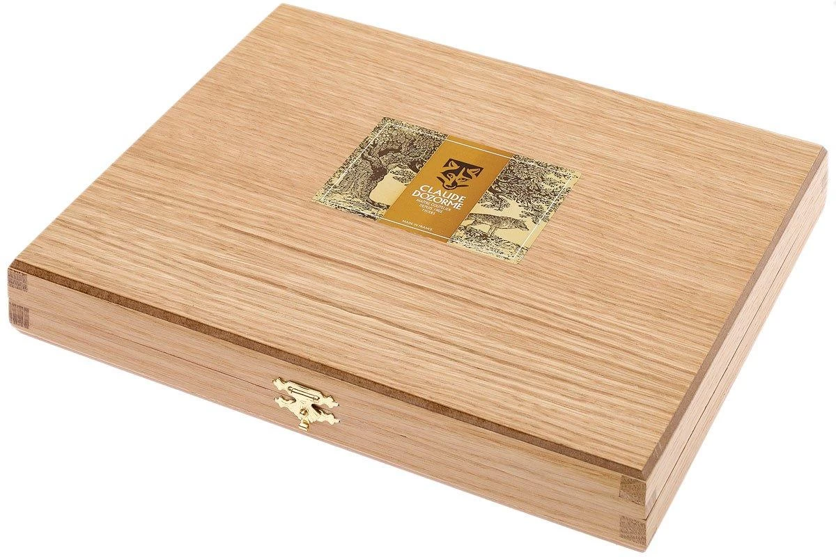 Claude Dozorme Laguiole Juego De Cuchillos Para Carne 6-unidades, Varios Tipos De Madera - Imagen 9