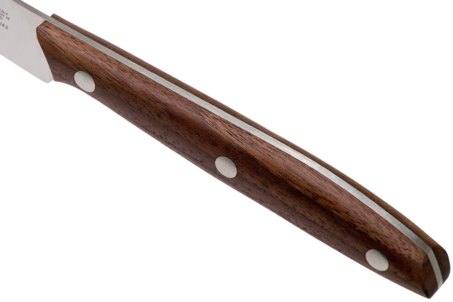 Due Cigni 1896, 2C1003NO Cuchillo Para Carne 11 Cm, Madera De Nogal - Imagen 5