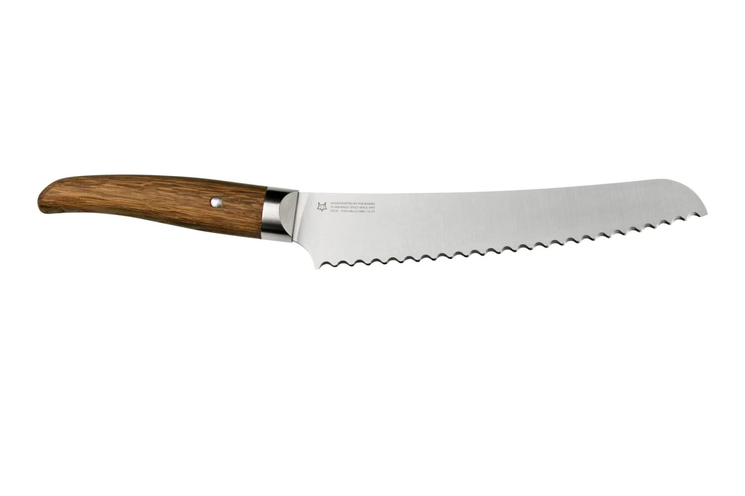 Due Cigni Coquus Bread Knife 21cm, 2C2106SO Cuchillo De Pan - Imagen 2