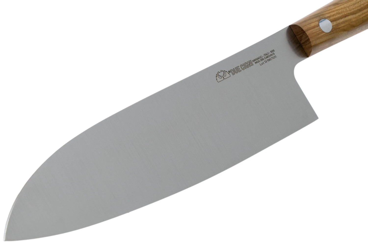 Due Cigni Hakucho Santoku 16.5 Cm, Madera De Olivo - Imagen 3