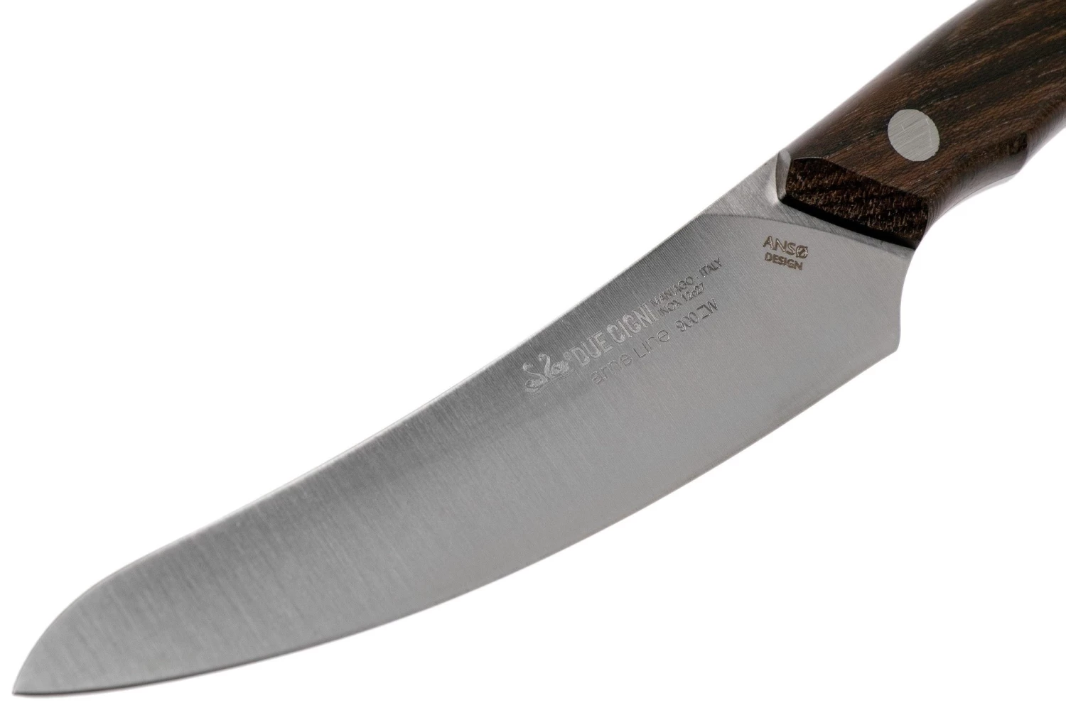 Due Cigni Arne Line Cuchillo Para Carne 11 Cm, Ziricote - Imagen 3