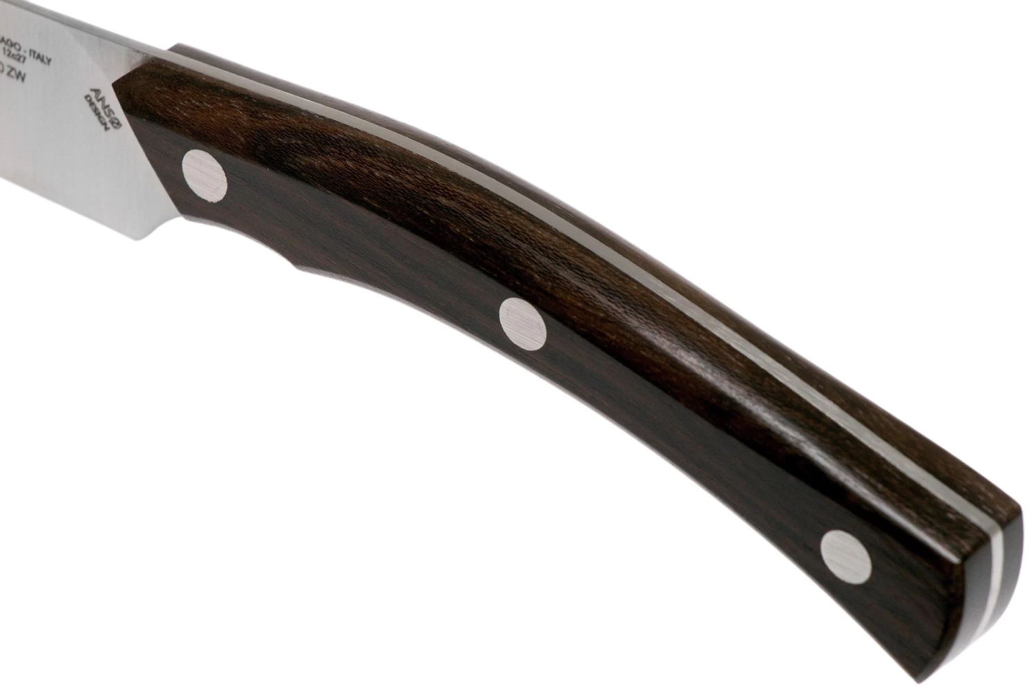 Due Cigni Arne Line Cuchillo Para Carne 11 Cm, Ziricote - Imagen 5