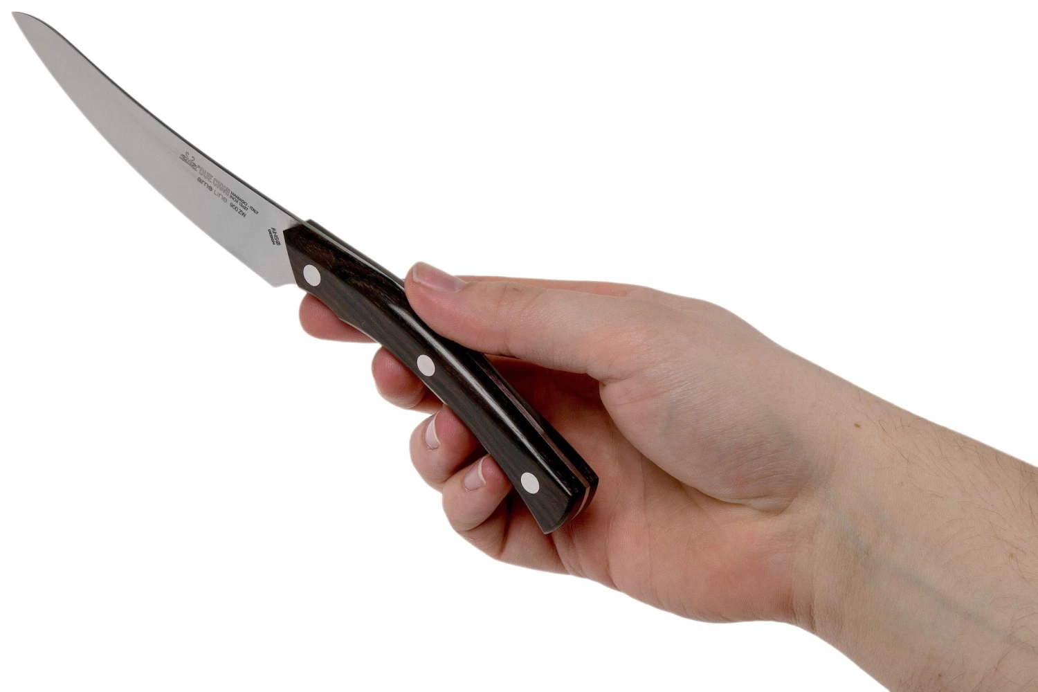 Due Cigni Arne Line Cuchillo Para Carne 11 Cm, Ziricote - Imagen 6