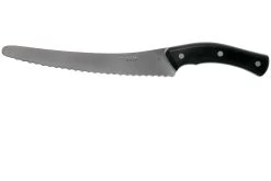 Due Cigni Arne Line Cuchillo Para Pan 23 Cm, Negro