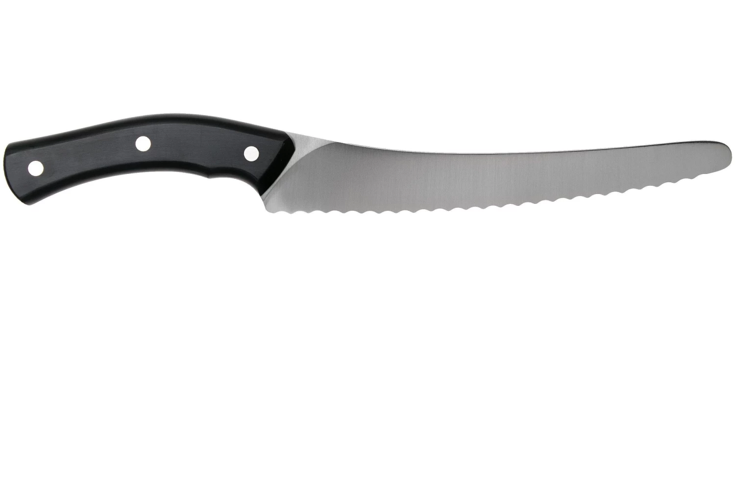 Due Cigni Arne Line Cuchillo Para Pan 23 Cm, Negro - Imagen 2
