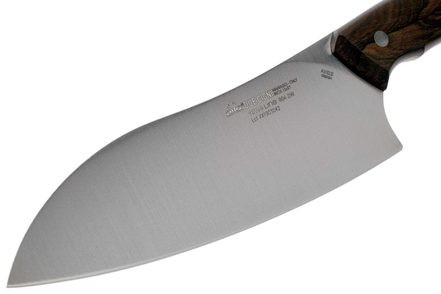 Due Cigni Arne Line Santoku 19 Cm, Ziricote - Imagen 3