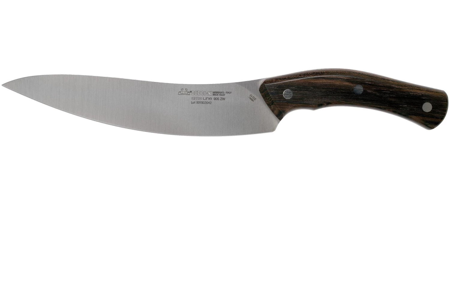 Due Cigni Arne Line Cuchillo Para Trinchar 20 Cm, Ziricote