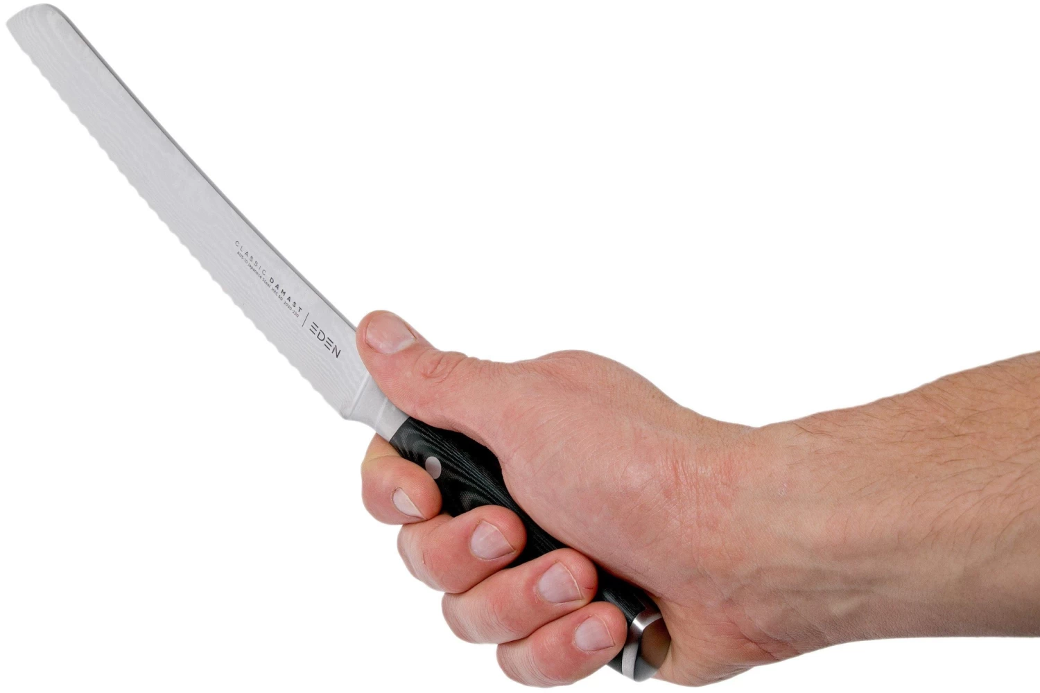 Eden Classic Damast Cuchillo De Pan 20 Cm - Imagen 6