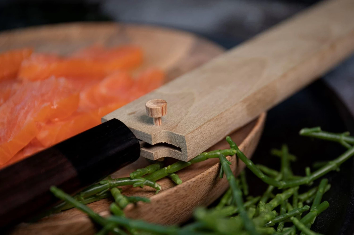 Eden Takobiki Ryoba 30 Cm, Madera De Sándalo Roja - Imagen 9
