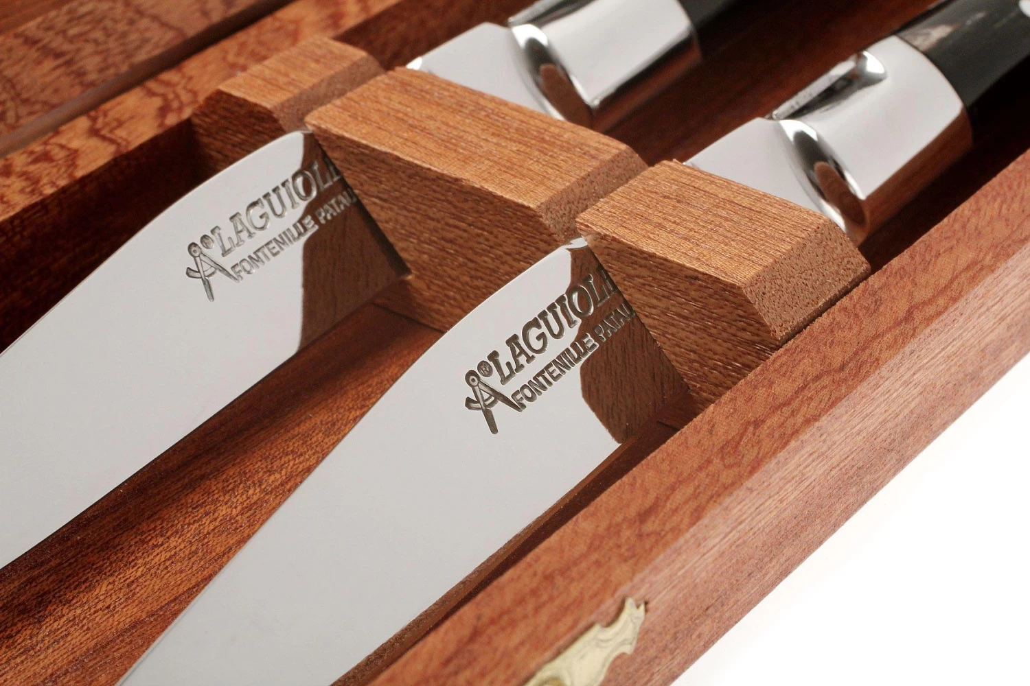 Fontenille Pataud 2uds Juego De Cuchillos Para Carne Cuerno De Búfalo - Imagen 2