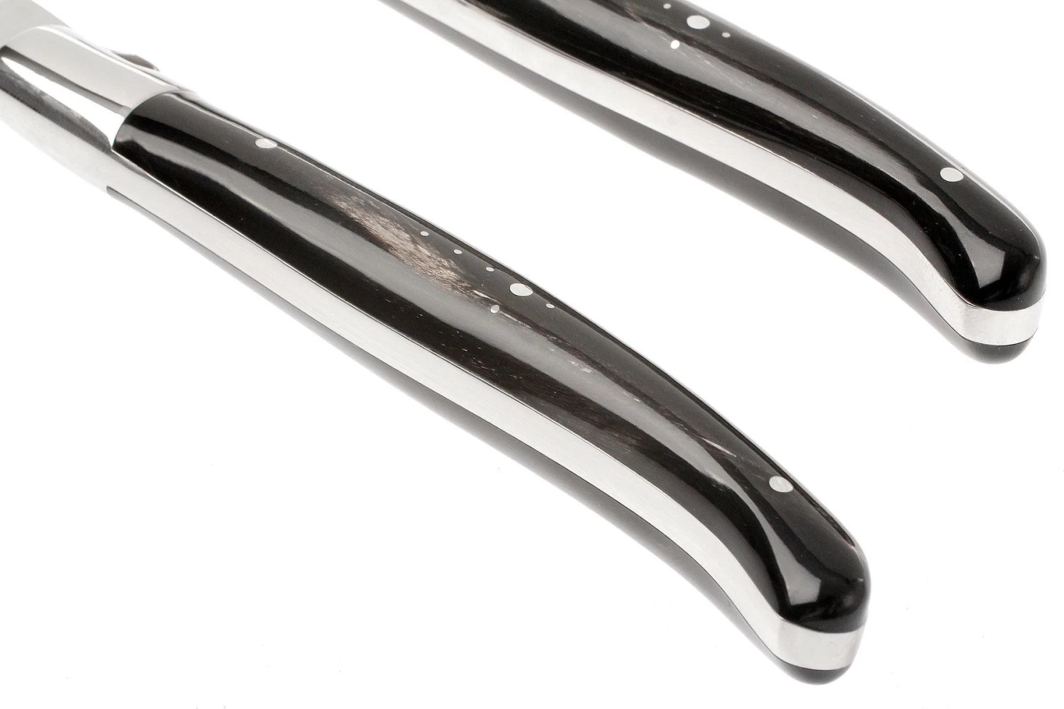 Fontenille Pataud 2uds Juego De Cuchillos Para Carne Cuerno De Búfalo - Imagen 7