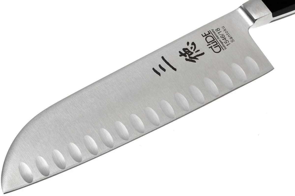 Güde Alpha Santoku Con Borde Granton, 1546/18 - Imagen 2
