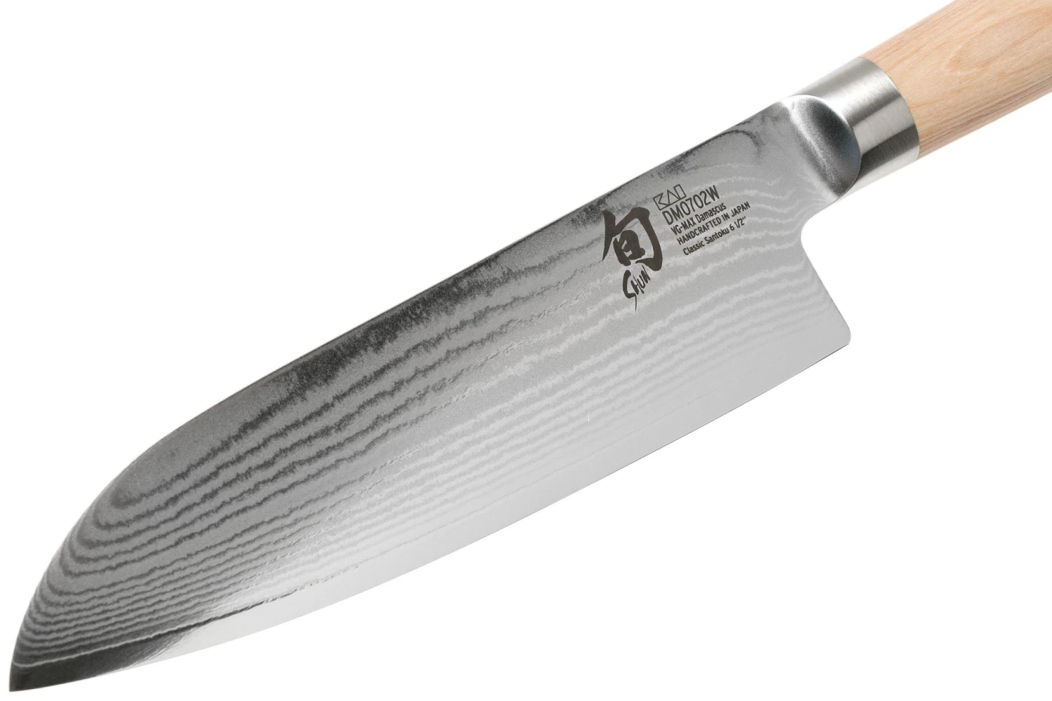 Kai Shun Classic White Santoku 18 Cm - Imagen 3