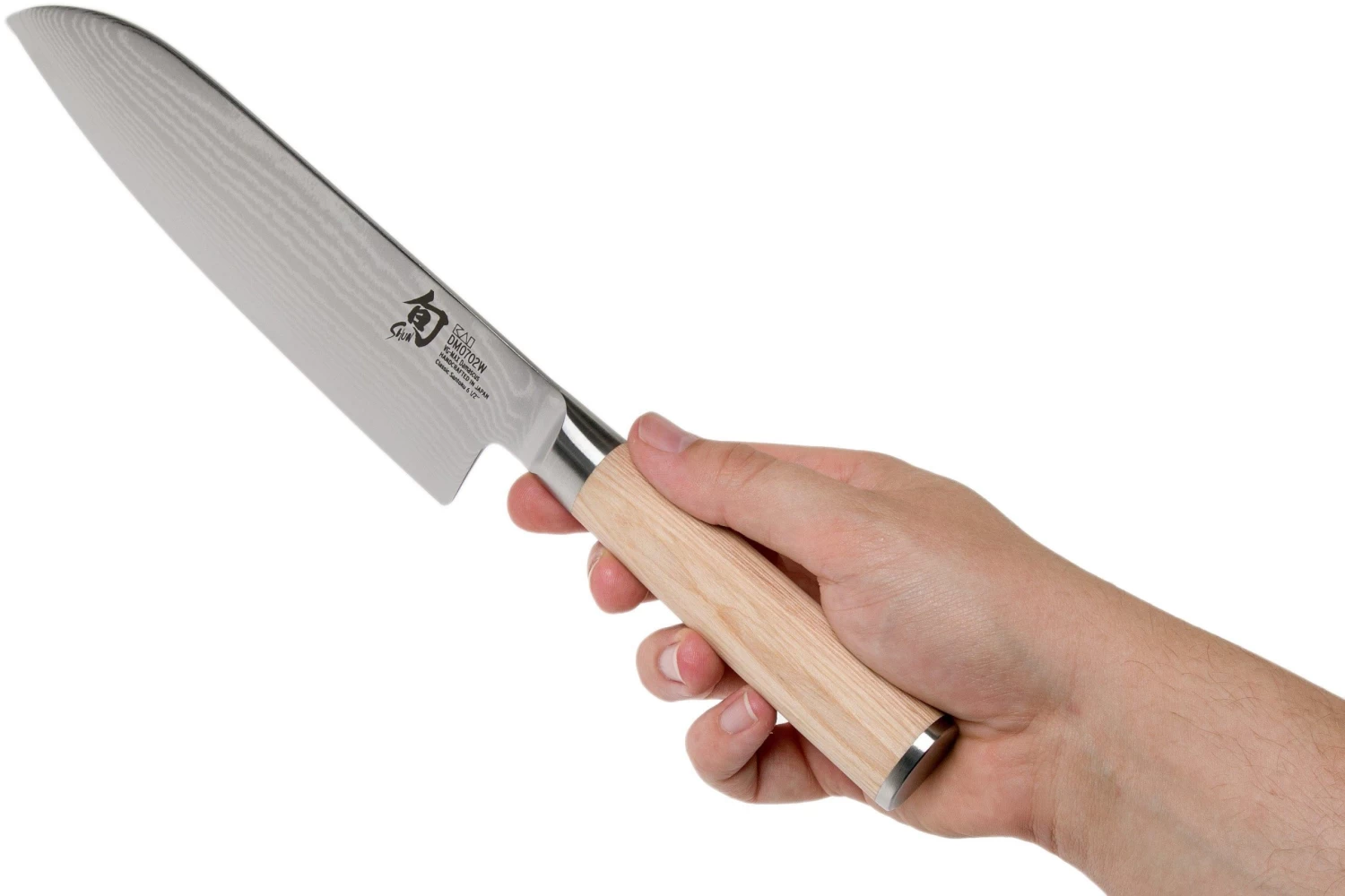 Kai Shun Classic White Santoku 18 Cm - Imagen 7
