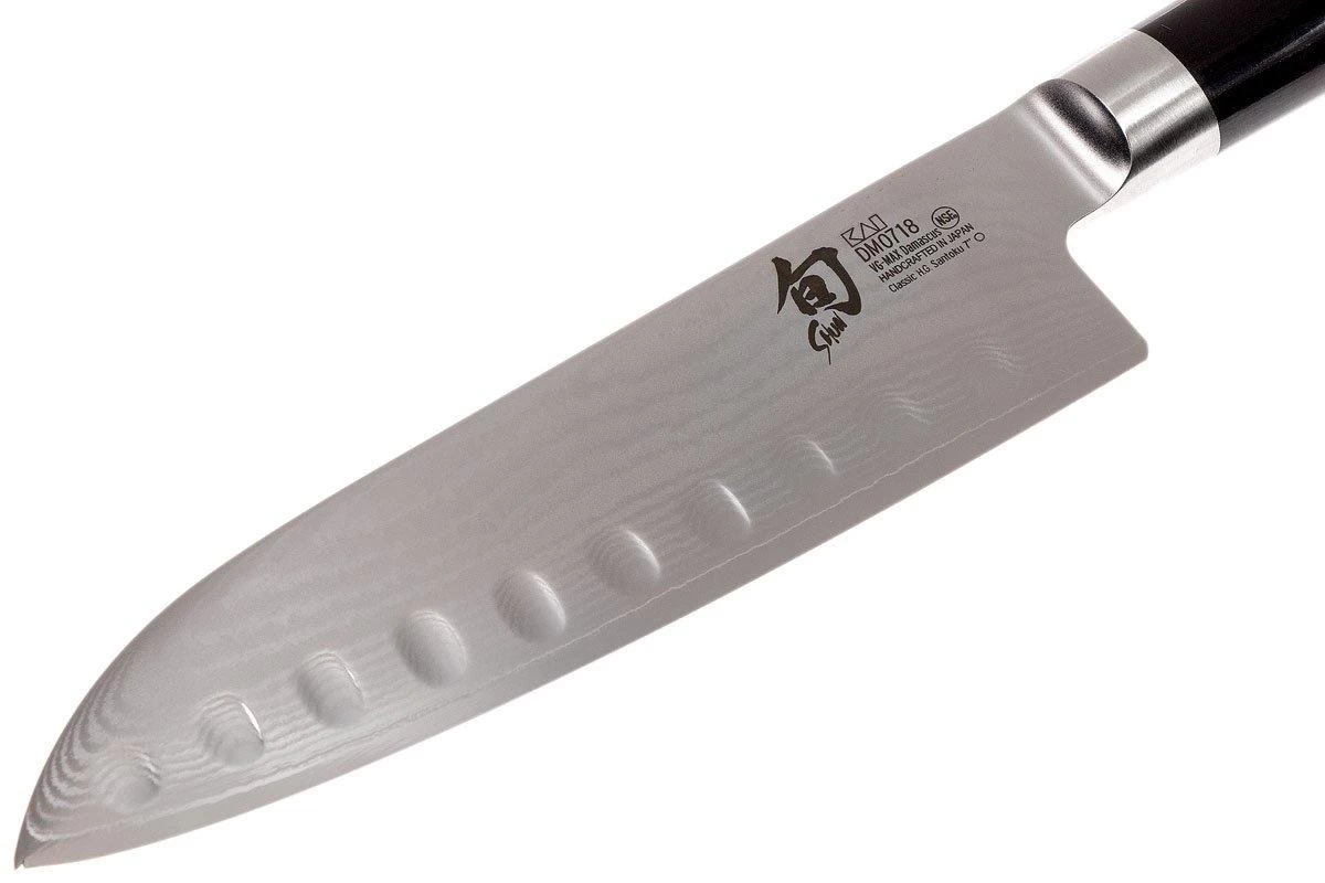 Kai Shun Santoku Cuchillo Alveolado 18 Cm - Imagen 3