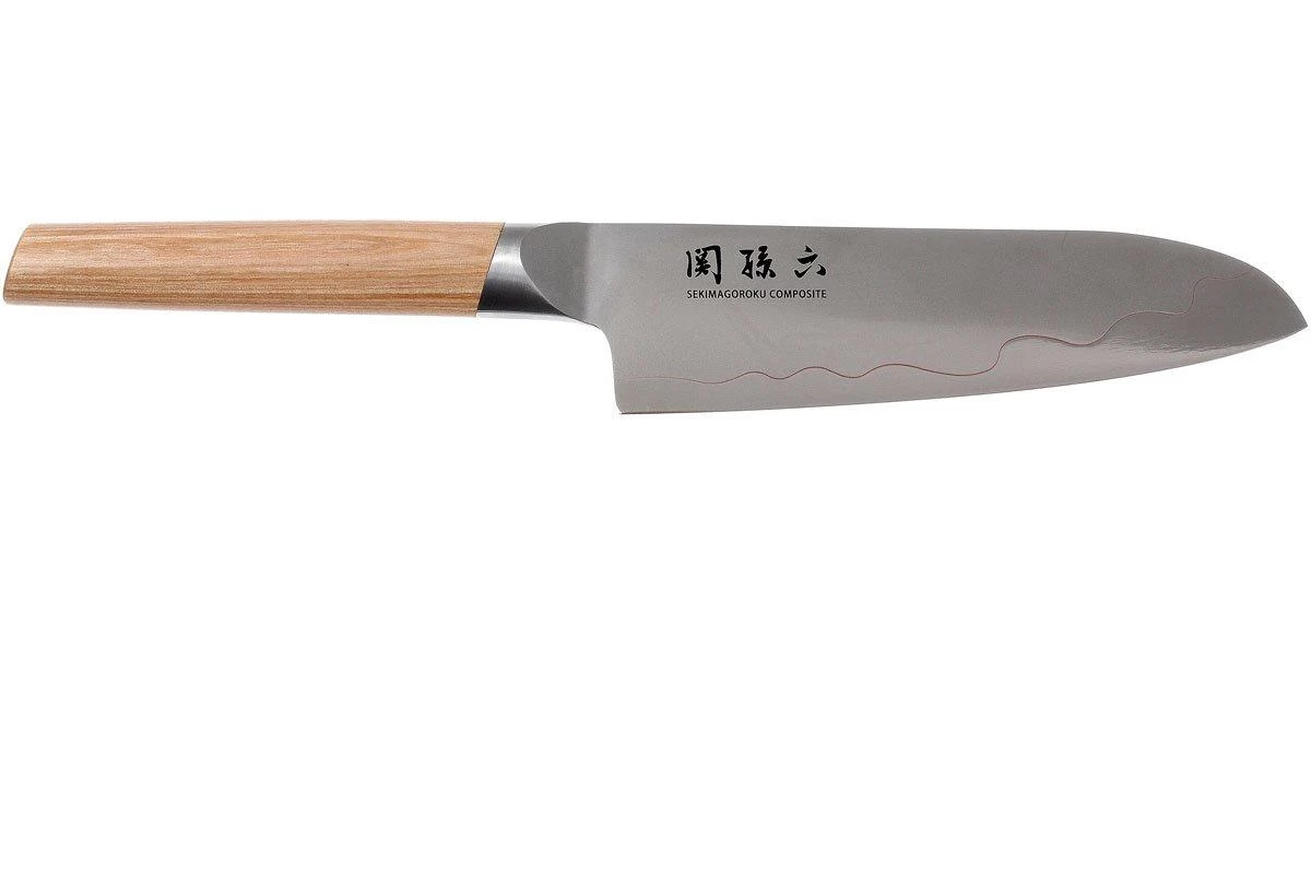 Kai Seki Magoroku Composite Santoku 16,5 Cm MGC-0402 - Imagen 2