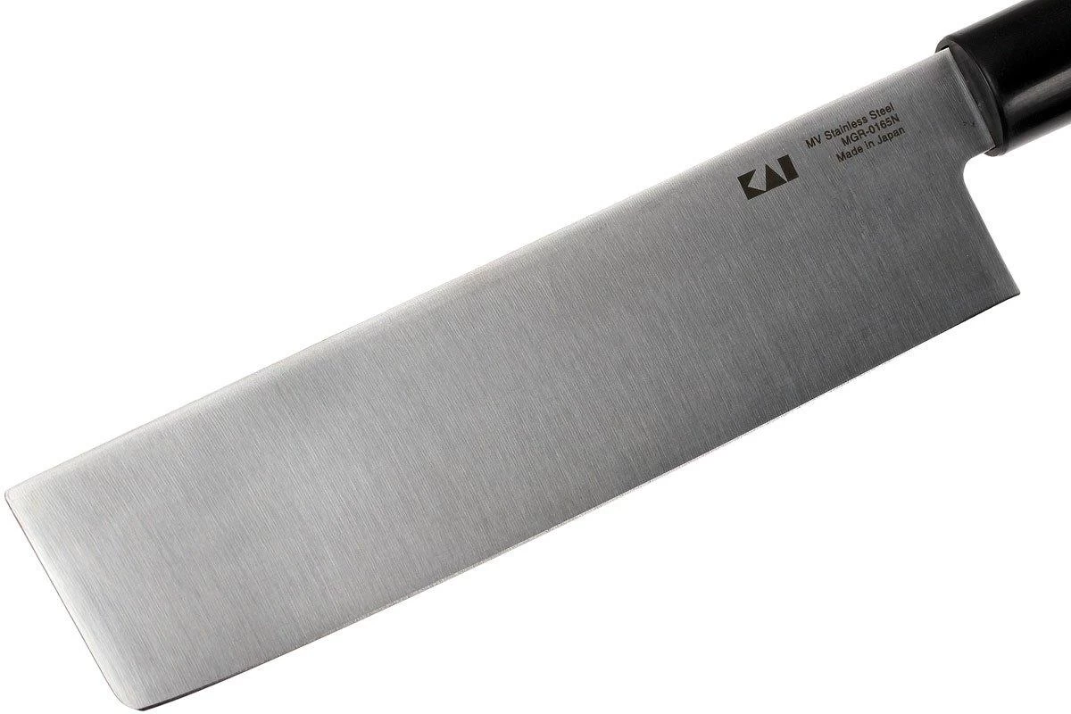 Kai Shun Seki Magoroku Redwood Cuchillo Nakiri 0165N 17 Cm - Imagen 4