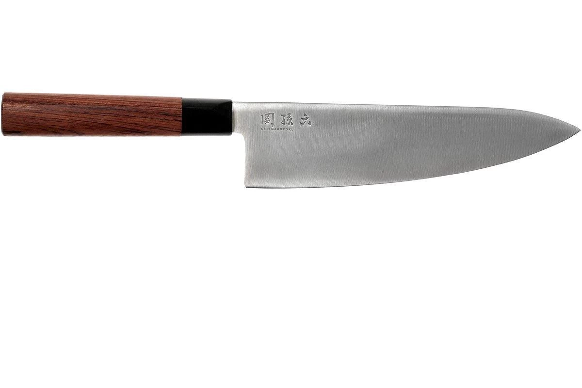 Kai Shun Seki Magoroku Redwood Cuchillo De Chef 0200C 20 Cm - Imagen 2