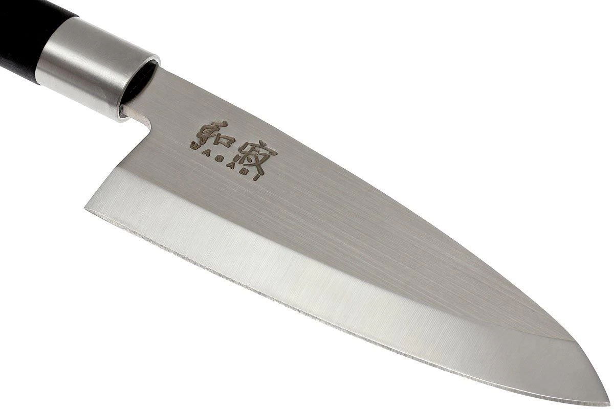 Kai Wasabi Black Cuchillo Deba 15cm 6715D - Imagen 5