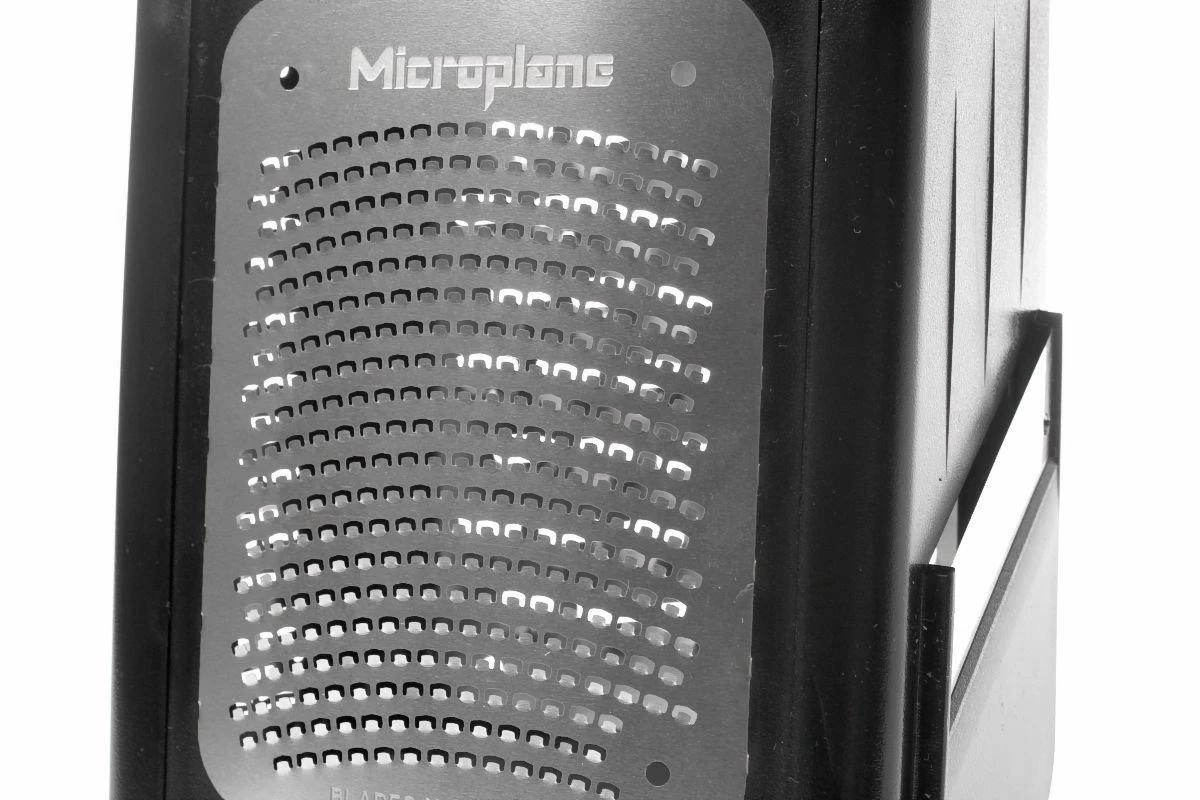Microplane 4 Lados Rallador Box Grater Negro - Imagen 5