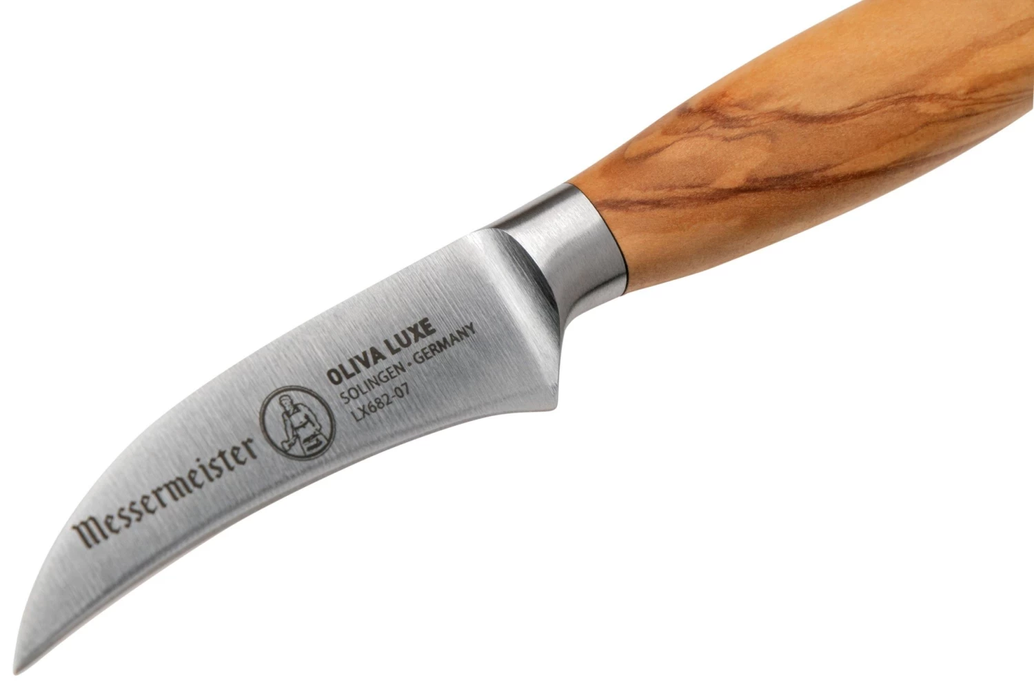 Messermeister Oliva Luxe LX682-07 Cuchillo Curvo, 7 Cm - Imagen 3
