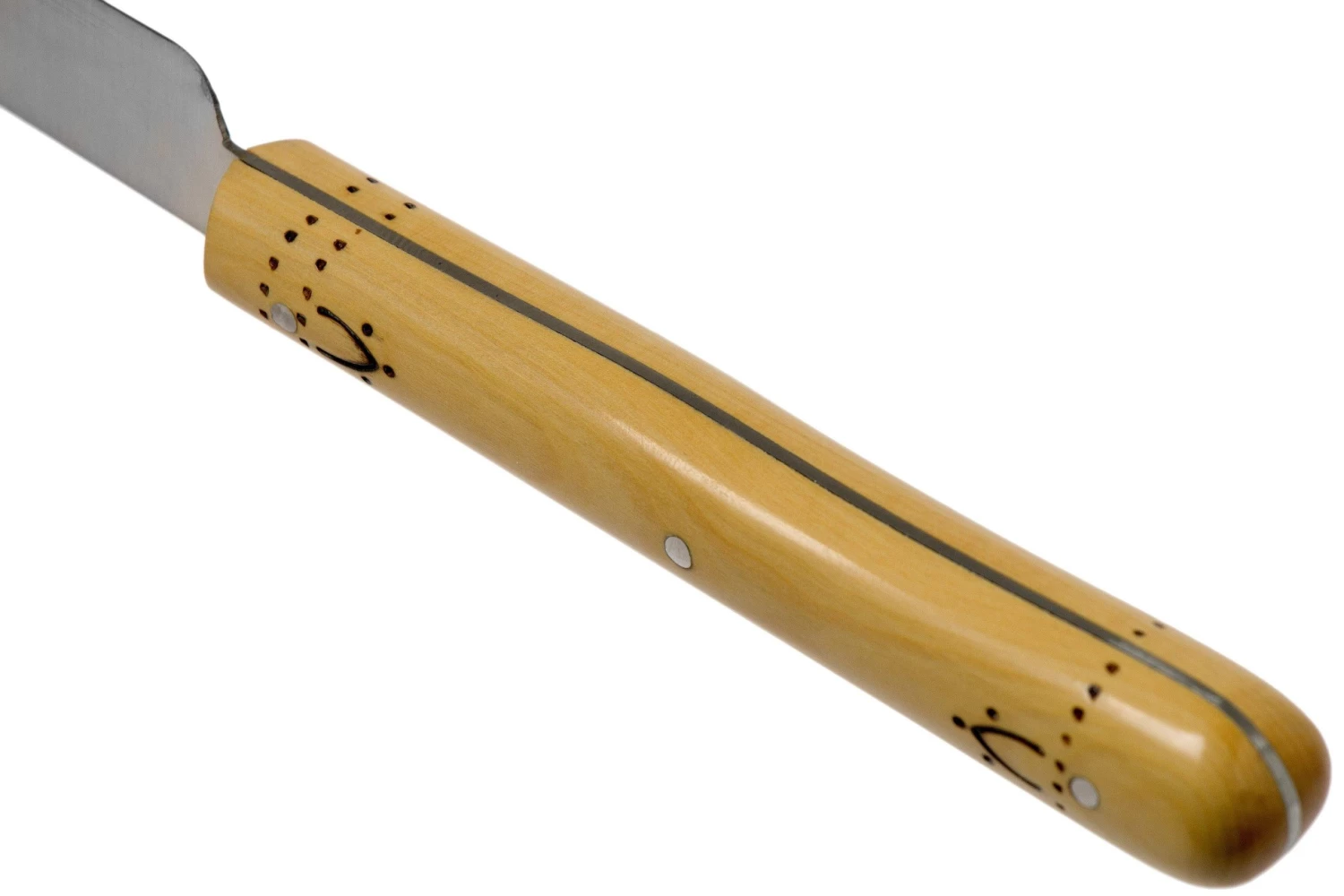 Nontron Traditional 6-piezas Juego De Cuchillos Para Carne En Caja De Madera, T6OFRYBU - Imagen 5