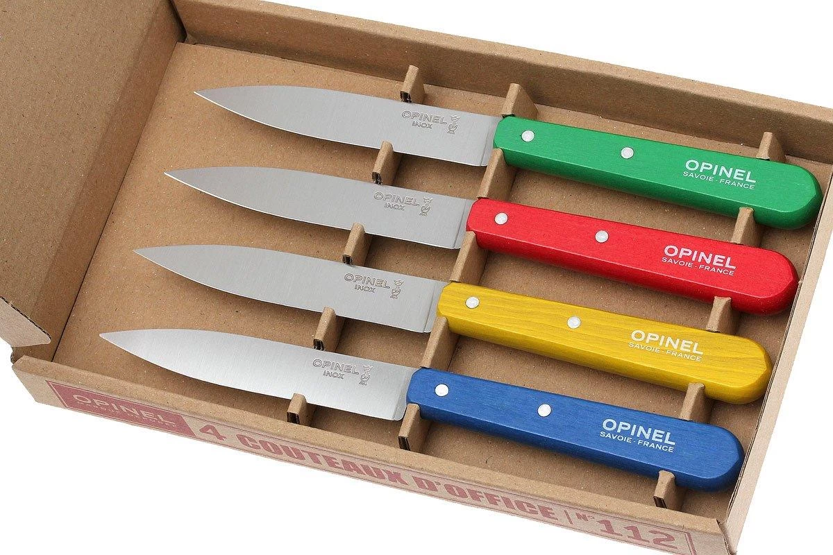 Opinel Cuchillos Puntilla Set De 4 N°112 Classiques - Imagen 2