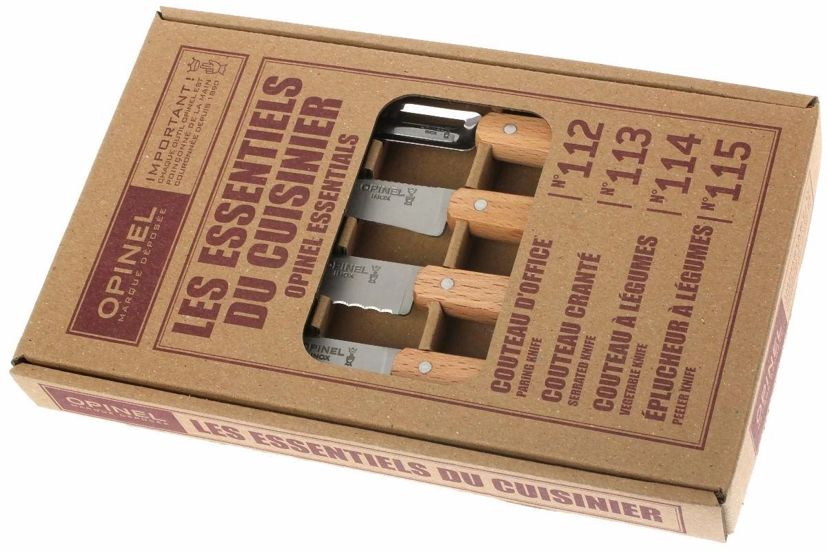 Opinel 001300 Les Essentiels Natural Beech - Imagen 2