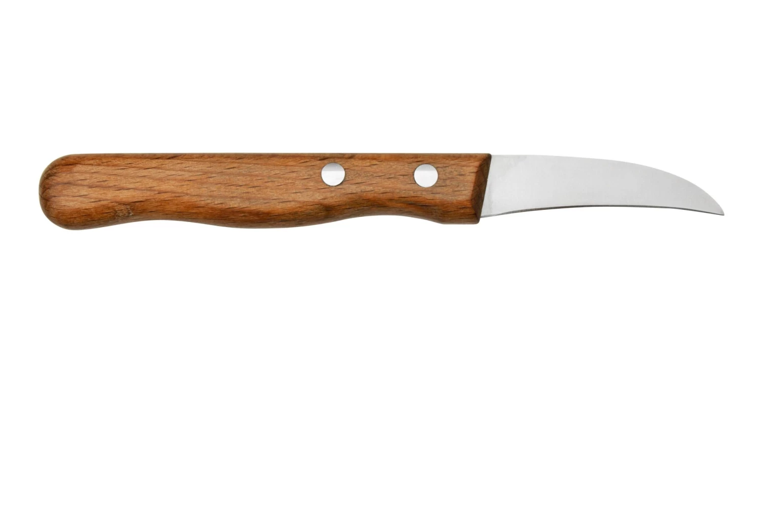 Otter Paring Knife 1011 Curved Stainless Beech, Pelador - Imagen 2