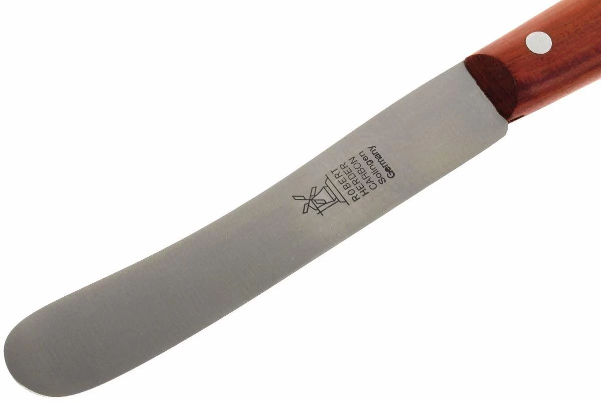 Robert Herder Cuchillo De Desayuno Buckels Carbon, Madera De Ciruelo - Imagen 2