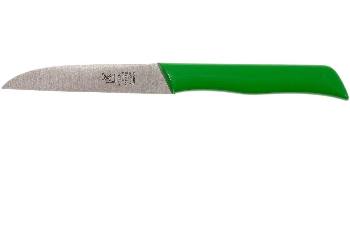 Robert Herder Straight Classic 1966 Cuchillo De Pelar, Verde, 8,5 Cm