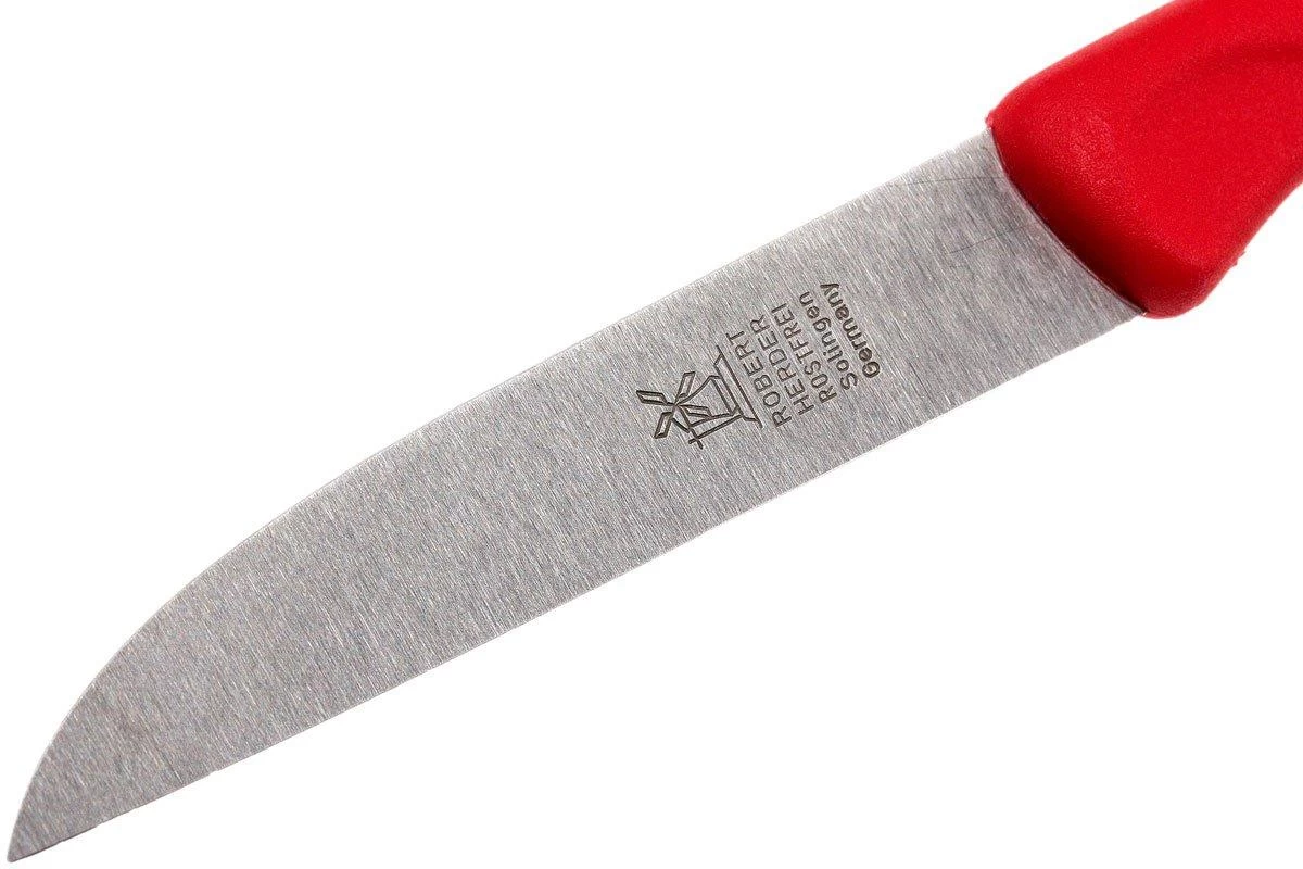 Robert Herder Straight Classic Cuchillo De Pelar, Rojo, 8,5 Cm - Imagen 3