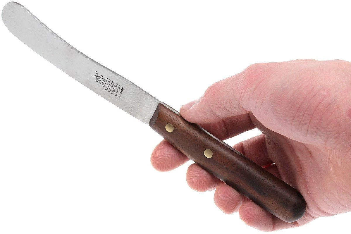 Robert Herder Cuchillo De Desayuno Buckels Acero Inoxidable, Madera De Nogal - Imagen 6