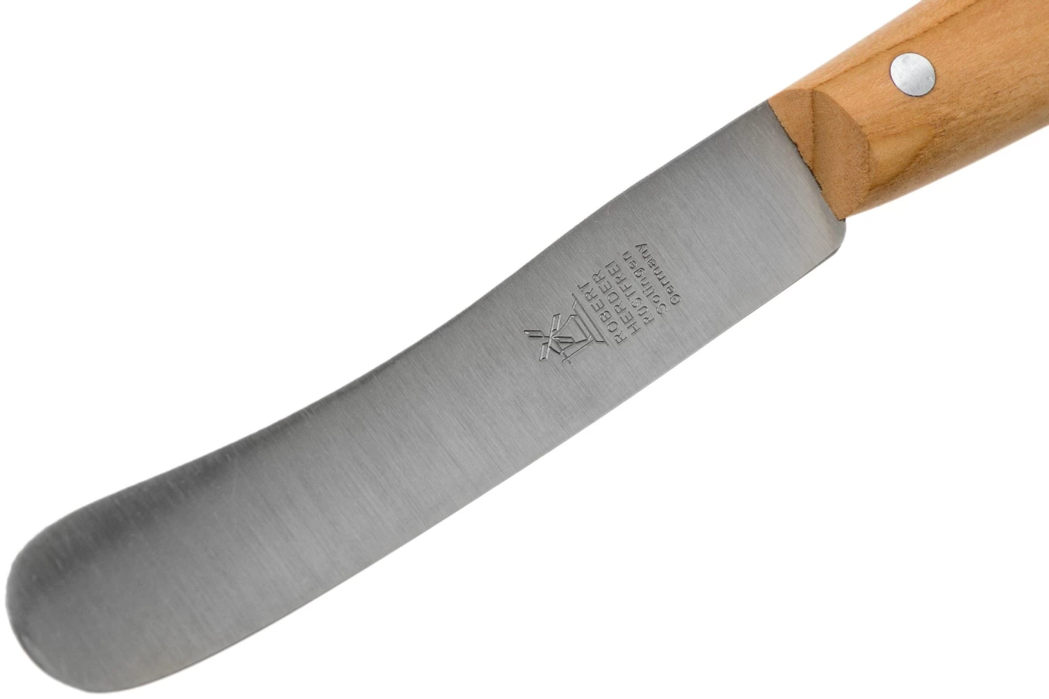 Robert Herder Cuchillo De Desayuno Buckels Acero Inoxidable, Madera De Albaricoque - Imagen 3