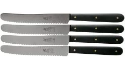Robert Herder Cuchillo De Mesa Dentado Cuatro Unidades, 200645065-SET4