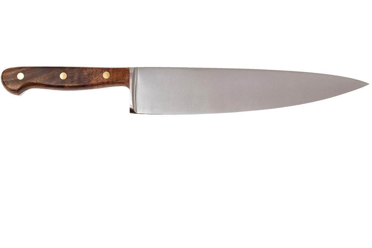 Robert Herder 1922 Cuchillo De Chef 23 Cm Carbono , Madera De Nogal - Imagen 2