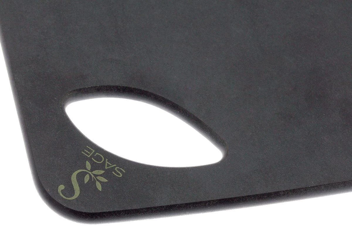 Sage Tabla De Cortar HZ1527, 27x15 Cm, Negro