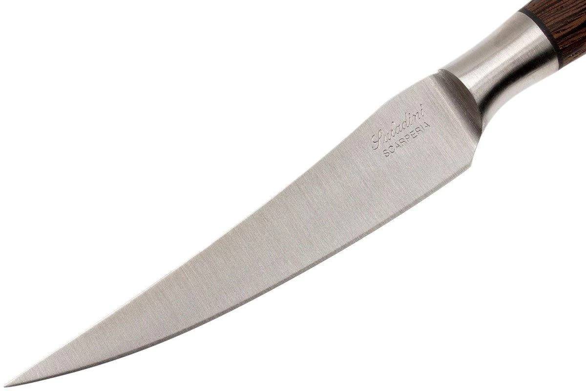 Saladini 6-delige Juego De Cuchillos Para Carne 23 Cm, Wengé - Imagen 4