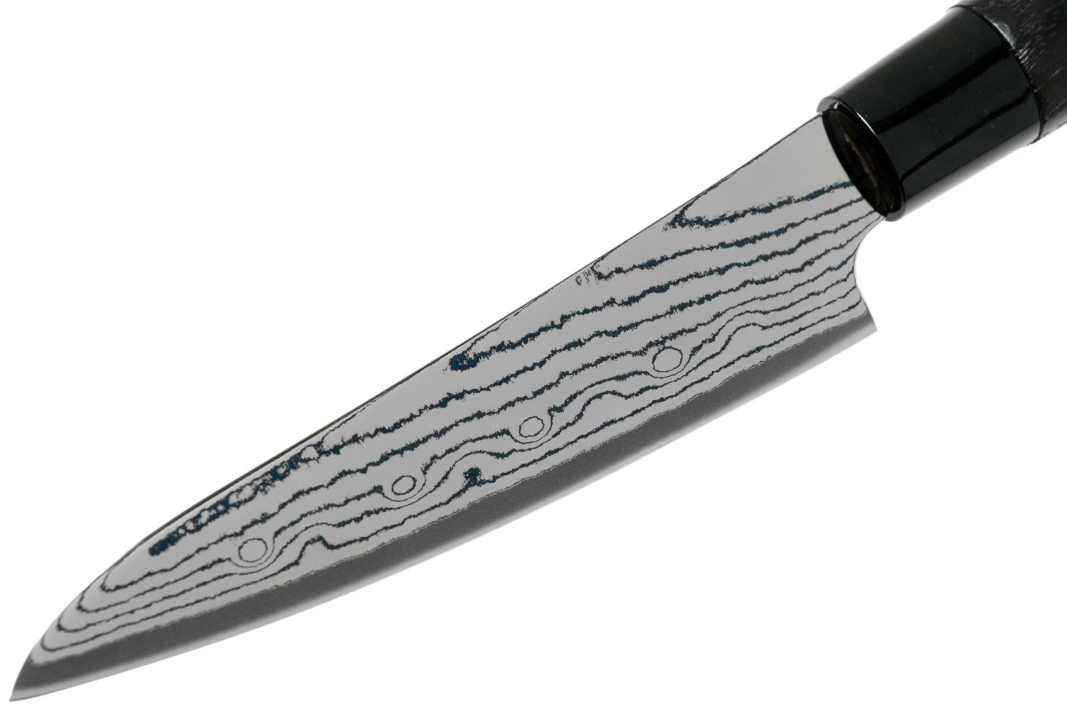 Tojiro Shippu Black Damascus Cuchillo Universal 13 Cm, FD-1592 - Imagen 3