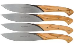 Viper Fiorentina Juego De Cuchillos Para Carne Madera De Olivo 4-piezas, VT7500-04UL