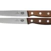 Victorinox Wood 5.1200.12G Cuchillo Para Carne, Juego De 2, Filo Recto
