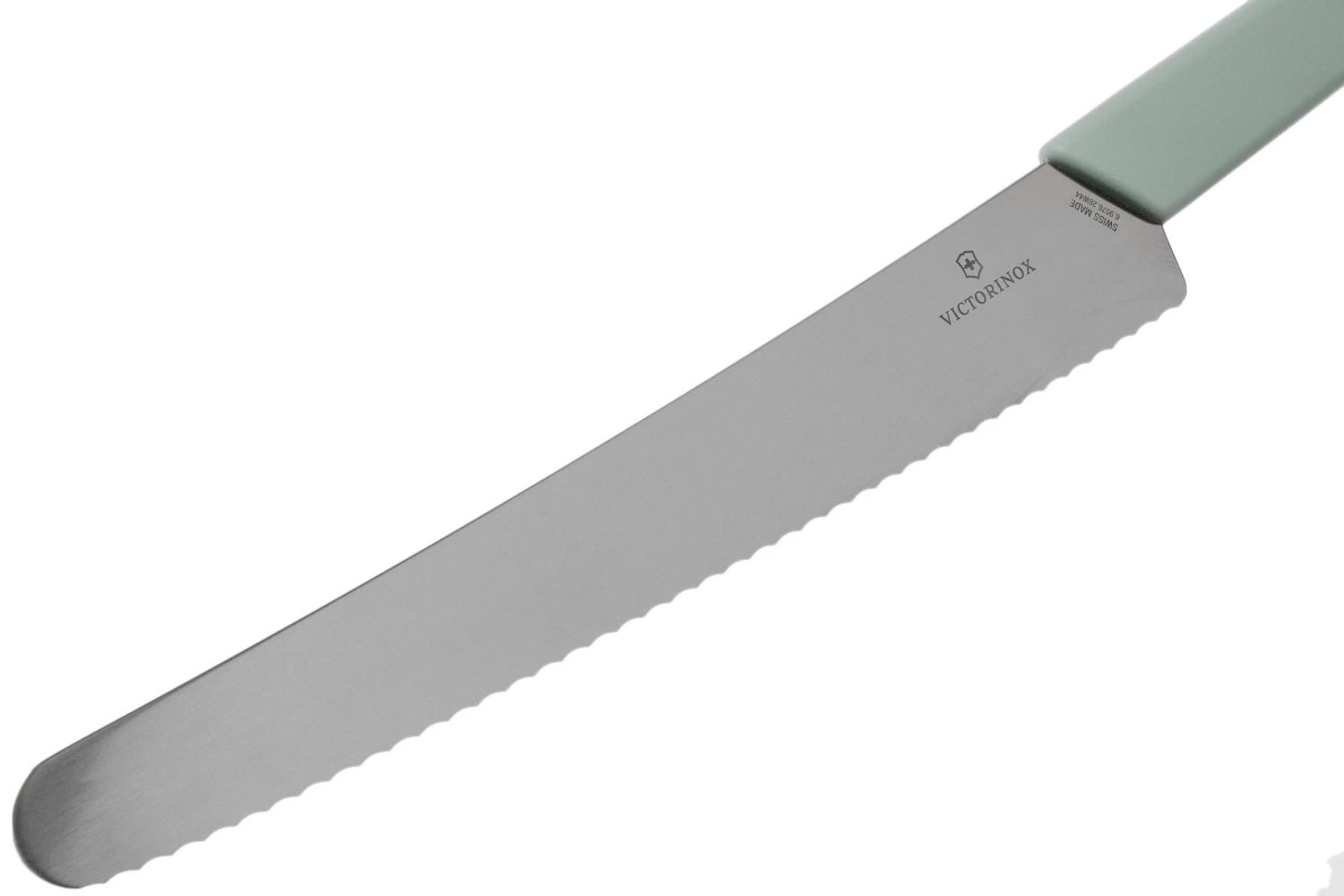 Victorinox Swiss Modern 6.9076.26W44B Cuchillo De Pan 26cm, Verde Menta - Imagen 3