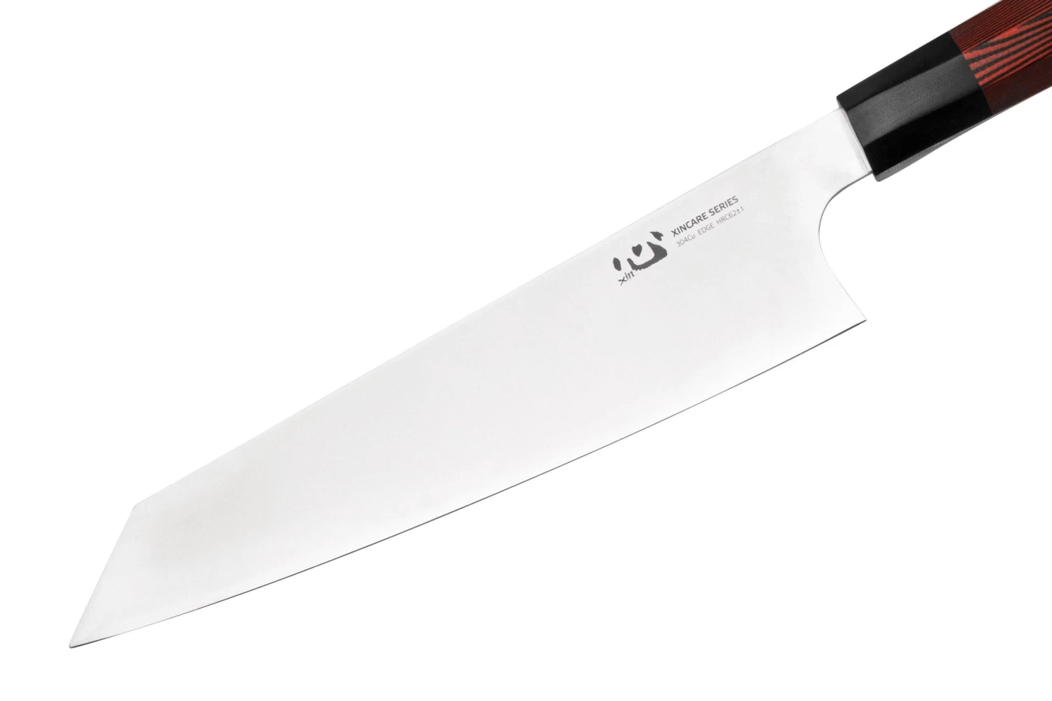Xin Cutlery XinCare XC102 Kiritsuke, Negro Rojo G10, 23 Cm - Imagen 3