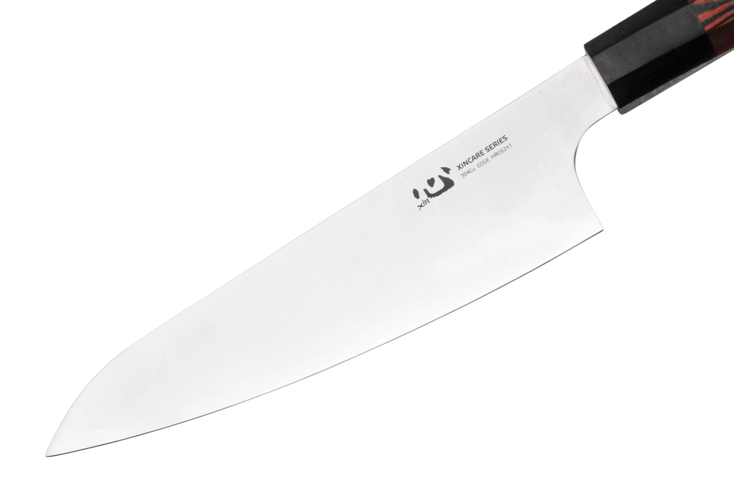 Xin Cutlery XinCare XC104 Cuchillo Multiusos, G10 Negro Y Rojo, 18 Cm - Imagen 2