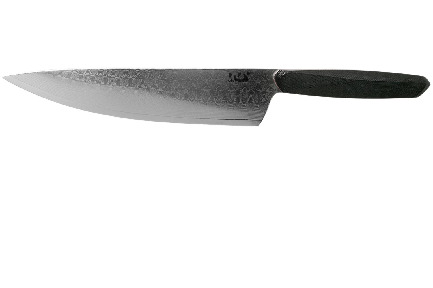 Xin Cutlery XinCore XC126 Black G10, Red Liners, Damascus, Cuchillo De Chef 21.5 Cm