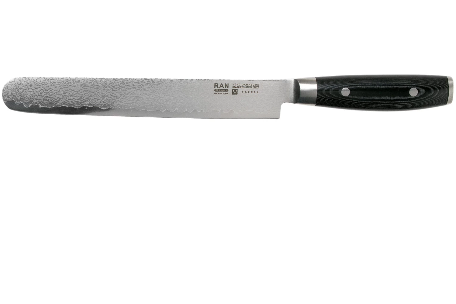 Yaxell Ran 36011 Cuchillo Jamonero Con Hoyuelos 23 Cm