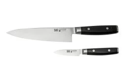 Yaxell Ran Juego De Regalo De 2 Piezas: Cuchillo De Chef De 20 Cm, Cuchillo De Pelar De 8 Cm