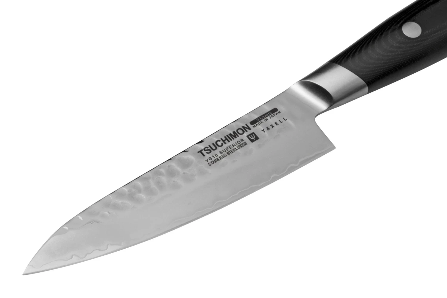 Yaxell Tsuchimon 36753, Juego De Regalo De 3 Piezas: Cuchillo De Chef, Cuchillo Universal Y Afilador De Cuchillos - Imagen 5